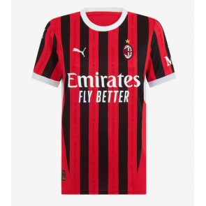 AC Milan Hemmatröja Kvinnor 2024-25 Kortärmad